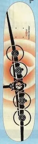 Powell Peralta Flying Fortress deck in the Skates On Haight 1995