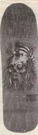 Zorlac Metallica II deck in the Skully Bros 1992