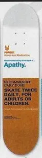 Popwar Self Medicated Gonzalez deck in the South Shore Distributing 2004 Fall
