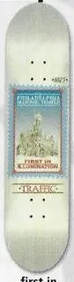 Traffic Stamp First in Illumination deck in the South Shore Distributing 2004 Fall