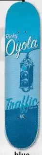 Traffic Traffic Light Blue deck in the South Shore Distributing 2004 Fall