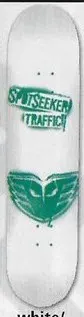 Traffic Spot Seeker (White/Green) deck in the South Shore Distributing 2004 Fall