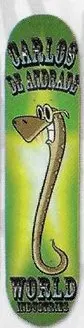 World Industries De Andrade Snake deck in the South Shore Distributing 2004 Fall