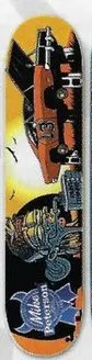 World Industries Bartie Hazardous deck in the South Shore Distributing 2004 Fall