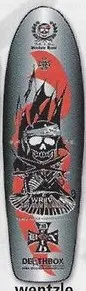 Deathbox Wentzle Ruml Rumrunner deck in the South Shore Distributing 2004 Fall
