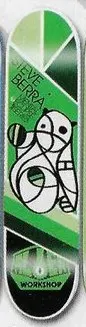 Alien Workshop Sub Series Berra deck in the South Shore Distributing 2004 Fall
