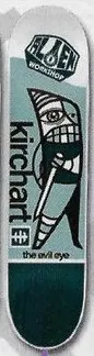 Alien Workshop Evil Eye Kirchart deck in the South Shore Distributing 2004 Fall