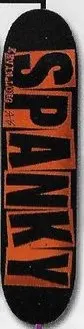 Baker Spanky Logo deck in the South Shore Distributing 2004 Fall
