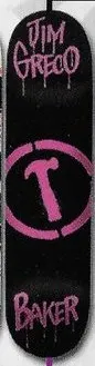 Baker Hammer Pink deck in the South Shore Distributing 2004 Fall