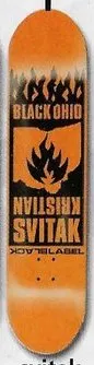 Black Label Icon Svitak deck in the South Shore Distributing 2004 Fall
