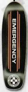 Black Label Red Kross Emergency deck in the South Shore Distributing 2004 Fall
