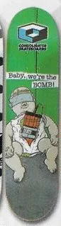 Consolidated Bomb Baby deck in the South Shore Distributing 2004 Fall