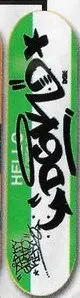 DGK Hello Team deck in the South Shore Distributing 2004 Fall