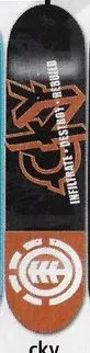 Element CKY deck in the South Shore Distributing 2004 Fall