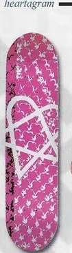Heartagram Heartagram Logo deck in the South Shore Distributing 2004 Fall