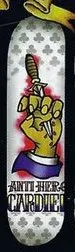 Anti Hero Cardiel Knife deck in the South Shore Distributing 1998