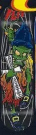 Flip Scott Warlock deck in the South Shore Distributing 1998