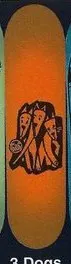 G&S 3 Dogs Logo deck in the South Shore Distributing 1998