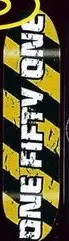 151 Caution Text deck in the South Shore Distributing 1998