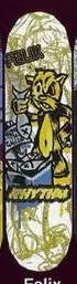 Rhythm Arguelles "The Cat" deck in the South Shore Distributing 1998