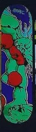 Think Punch Logo deck in the South Shore Distributing 1998