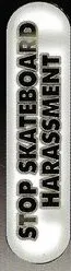 ATM Click Harassment Logo deck in the South Shore Distributing 1999 Fall