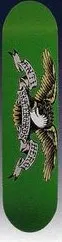 Anti Hero Eagle Logo deck in the South Shore Distributing 1999 Spring