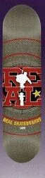 Real Team Star Logo deck in the South Shore Distributing 1999 Spring