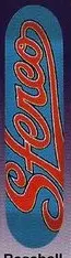 Stereo Baseball Logo deck in the South Shore Distributing 1999 Spring