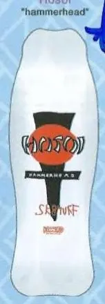 Krooked Hammerhead deck in the South Shore Distribution 2003 Summer
