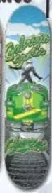 Shorty's Santos Green Train Breeze deck in the South Shore Distribution 2003 Summer