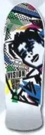 Vision Street Wear Gonz deck in the South Shore Distribution 2003 Summer