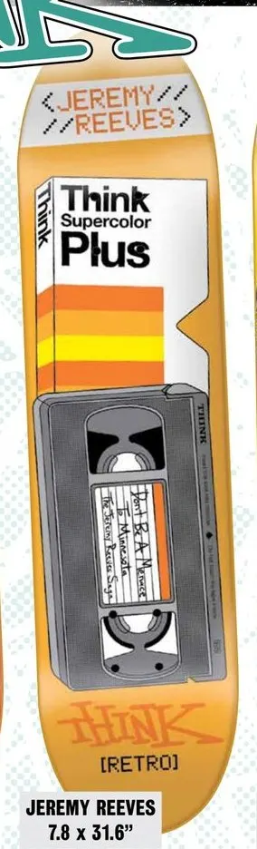 Think Reeves Retro deck in the Street Corner Distribution 2011 Spring