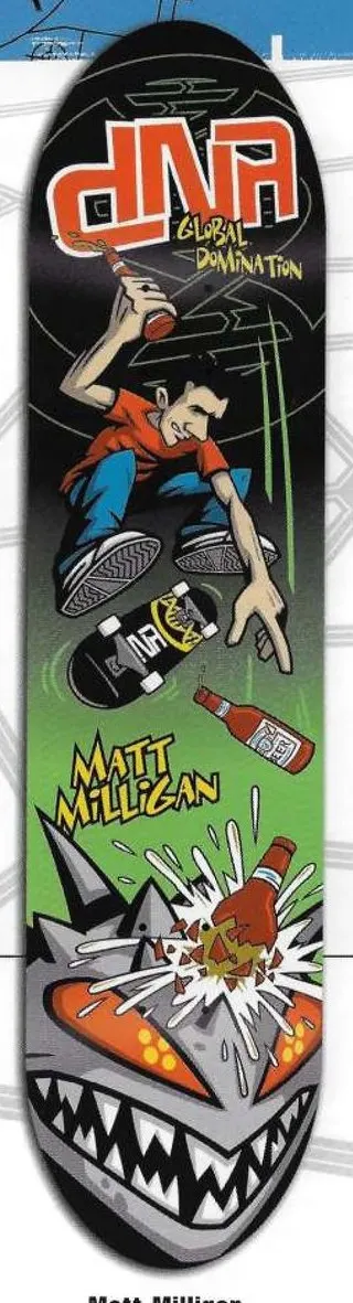 dNA Milligan Smasher deck in the Syndrome Distribution 2001 Fall