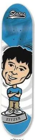 Status Zitzer Bobblehead deck in the Syndrome Distribution 2003 Fall