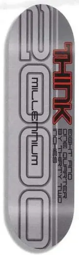 Think Millennium deck in the Think Skateboards 1997