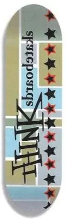 Think Tag Star deck in the Think Skateboards 1997