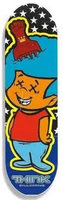 Think Mini Pick deck in the Think Skateboards 1997