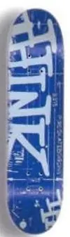 Think Schematic (Blue) deck in the Think Skateboards Catalog 2000 Summer