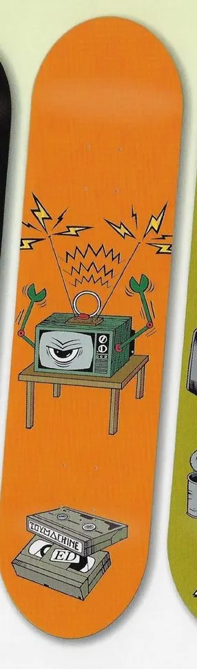 Toy Machine Templeton Moniker deck in the Tumyeto 2007 Spring Catalog