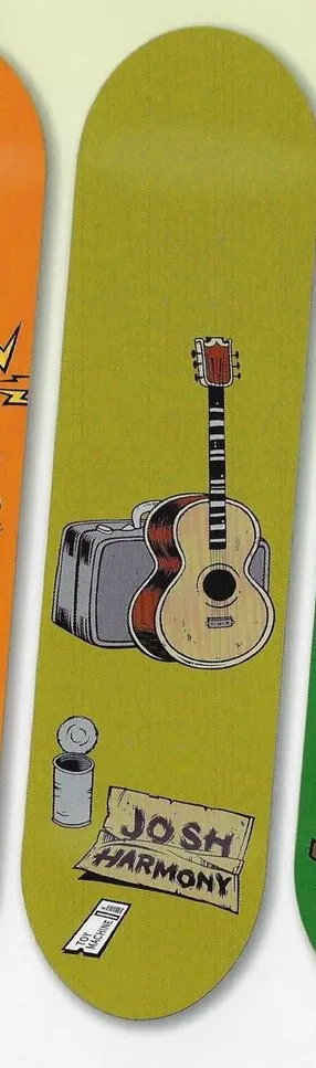 Toy Machine Harmony Moniker deck in the Tumyeto 2007 Spring Catalog