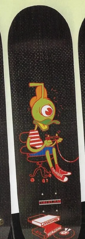 Toy Machine Marks Moniker (Fiberlam) deck in the Tumyeto 2007 Spring Catalog