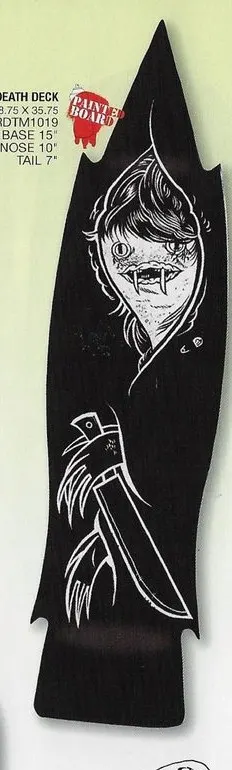 Toy Machine Death Deck deck in the Tumyeto 2007 Spring Catalog