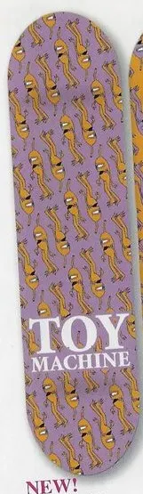 Toy Machine Multi Sect (Purple) deck in the Tumyeto 2007 Spring Catalog