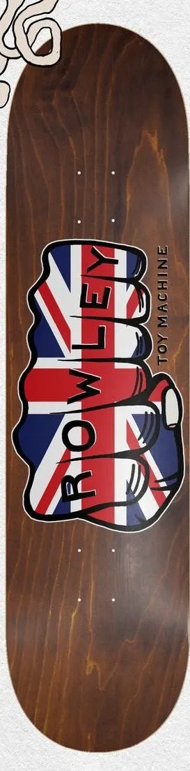 Toy Machine Rowley Union Jack deck in the Toy Machine Holiday 2025 catalogue
