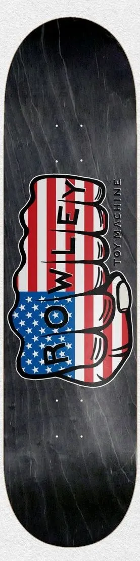 Toy Machine Rowley Old Glory deck in the Toy Machine Holiday 2025 catalogue