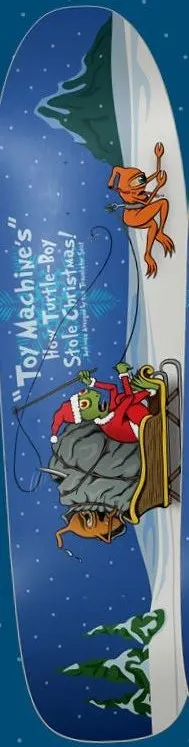 Toy Machine Christmas 2025 deck in the Toy Machine Holiday 2025 catalogue