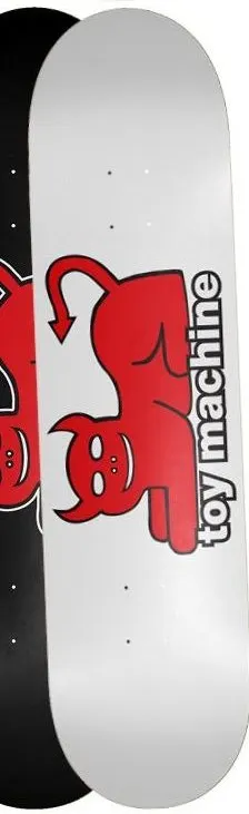 Toy Machine Devil Cat (White) deck in the Toy Machine Holiday 2025 catalogue