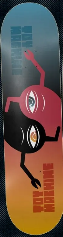 Toy Machine Yin Yang Sect Symmetrical deck in the Toy Machine Holiday 2025 catalogue