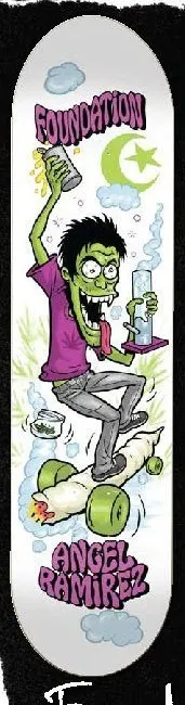 Foundation Ramirez Weirdo deck in the Tum Yeto Fall 2009 catalogue